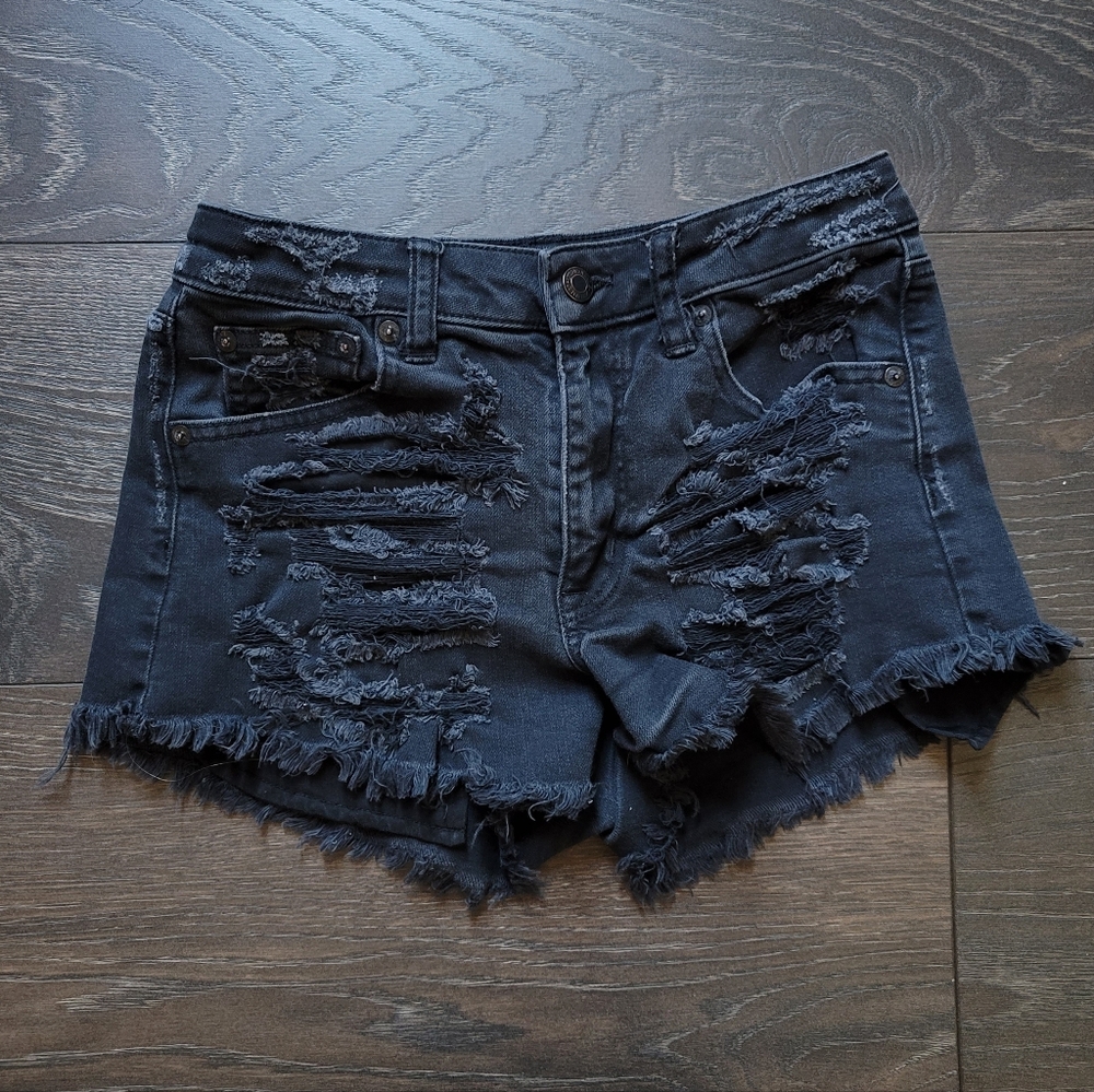 American Eagle Vintage Hi-Rise Festival Shorts